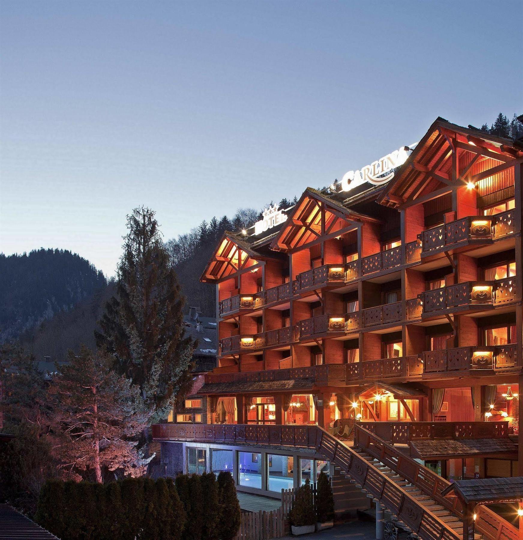 Hotel Carlina La Clusaz Esterno foto
